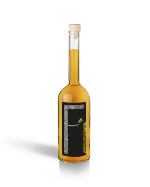 Roter Weinbergpfirsichlikör